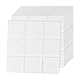 3D Tapete Wandpaneele Selbstklebend Ziegel,3D Ziegel Tapete,Steinoptik Tapete Wasserdicht Wandaufkleber,10 Stücke 30 * 30CM,DIY Wandtapete,Geeignet für Schlafzimmer,Wohnzimmer (Weiß-03, 30x30)