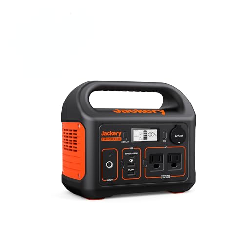 Jackery Portable Power Station Explorer 300, 292Wh Backup LiFePO4 Battery, Solar Generator for Outdoors Camping Travel Hunting Blackout (Solar Panel Optional)