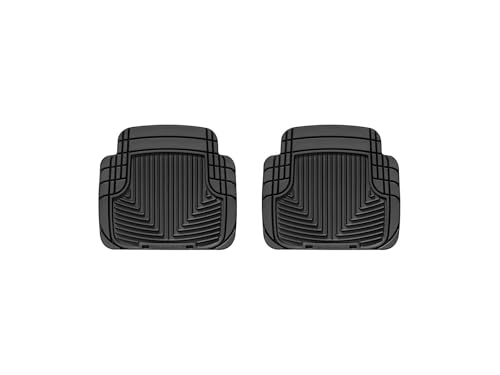 WeatherTech All-Weather Floor Mats for Acura TL, Allroad, Allroad Quattro - 2nd Row (W50), Black