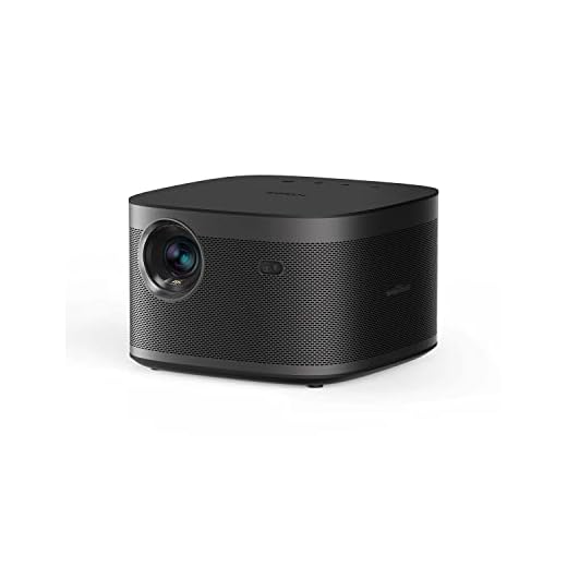 XGIMI Horizon Pro 4K Projector, 2200 ANSI Lumens, Android TV 10.0 Movie Projector with Integrated Harman Kardon Speakers, Auto Keystone Screen Adaption Home Theater Projector with WiFi Bluetooth