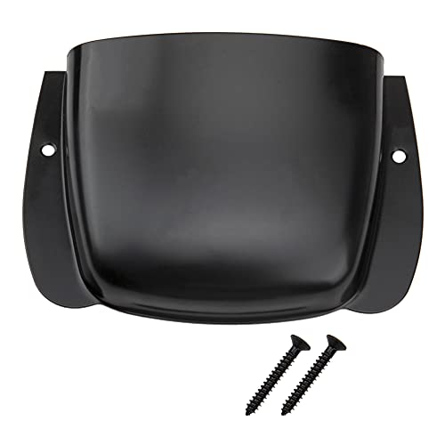 1Pair Yootones Electric Guitar Bass Accessories Kit Protector Bridge Plate Cover & Pickup Cover With Screws Compatible With Electric Guitar Bass Accessories(Black) #TOP1
