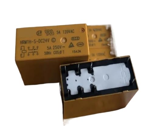 Relais électromécanique HRM1-S DC24V à 8 broches traversantes
