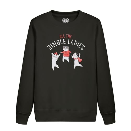 Sweatshirt enfant All The Jingle Ladies Fabulous pour hiver et fêtes de Noël