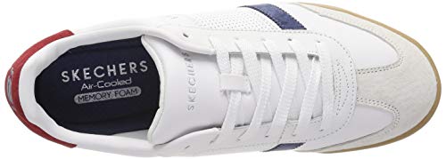 Skechers Men's Zinger Trainers, White (White Red