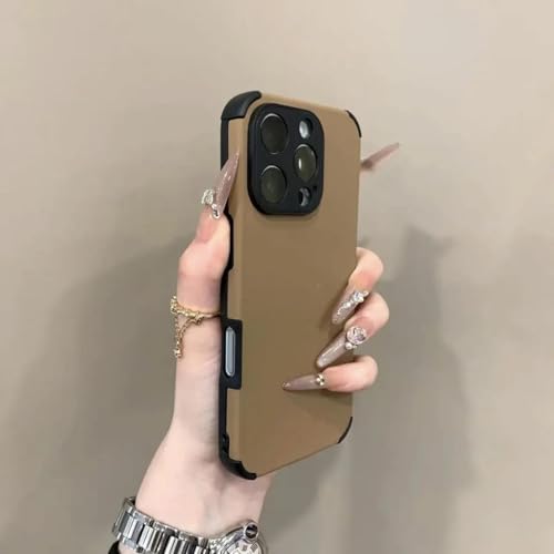 Coque silicone souple iPhone 15 kaki mate simple et antichoc