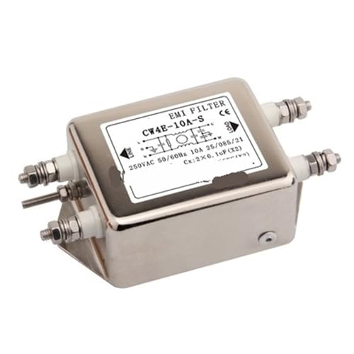 Filtro de potencia EMI de doble sección CW4E-10A-S para suprimir interferencias eléctricas