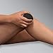 KT Health, Ice/Heat Therapeutic Massage Ball for Muscle Pain & Stress Relief, Black/Orange