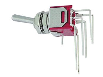 Perel 146372 submi niature Rocker Switch, Vertical