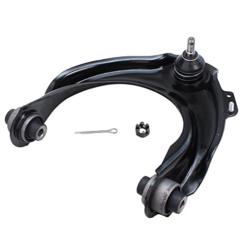 Image of Detroit Axle - 4pc Front End Control Arms Kit for 04-08 Acura TSX, 03-07 Honda Accord, 2 Upper Control Arms 2 Outer Tie Rod Ends 2003 2004 2005 2006 2007 Replacement