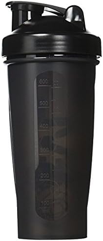 Evlution Nutrition Shaker Bottle Black With EVL Logo 28 Ounces
