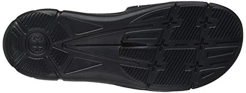 Under Armour Women's Ignite Viii Slide Sandal, Black (001)/White, 12 #TOP1