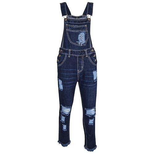 Dungaree niña denim para días de parque y colegio en entretiempo 3