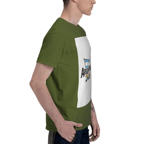 Maillot de football 2026 vert mousse graphique coupe XL