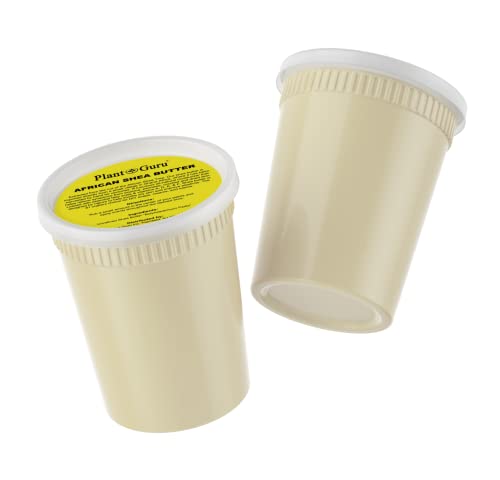 Raw African Shea Butter 32 Oz. Bulk 100% Pure Natural Unrefined Ivory - Imported From Ghana - Ideal Moisturizer For Dry Skin, Body, Face And Hair Growth. Great For Diy Soap And Lip Balm Making. #TOP3
