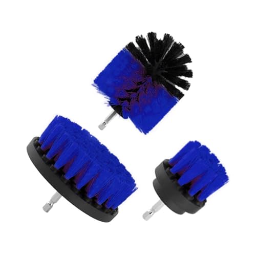 jyibinee 3Pcs Electric Drill Brushes Multifunctional Drill Brush Heads Set Cleaning Tools for Home Car Electric Drill Brushes