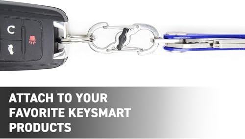 Image of KeySmart Key Carabiners - Quick Release Dual and Mini Carabiners, Stay Organized w /Carabiner Keychains, Never Lose Your Keys