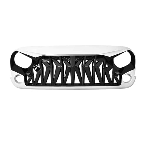 Parrilla de carreras para Jeep Wrangler JK 2007 a 2017, rejilla de malla delantera para coche