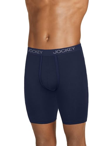 Jockey Men's Chafe-Proof Ultra Soft 8.5" Leg Boxer Brief