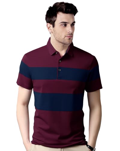 Image of Noble Monk Men's Cotton Blend Regular Fit T-Shirt