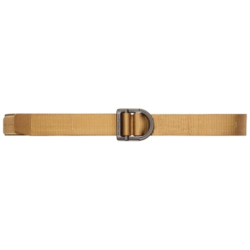 Image of 5.11 Tactical Trainer Belt Professional 1.5 Inch Nylon Duty, Dual Purpose | Style 59409, Stainless Steel Buckle, Converts to Tie Down Strap, Nylon, Concealed Carry EDC