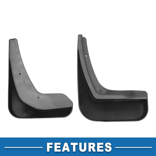 Image of Mud Flap Splash Guard with Mount Accessories Front & Rear Side Mud Guard for Buick LaCrosse Sedan 2010-2016 (Set of 4)