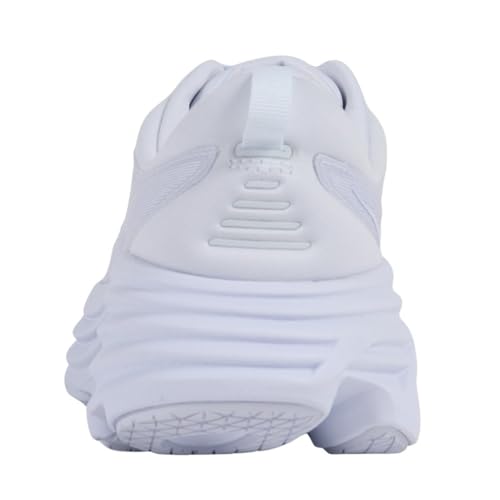 Hoka Men's Bondi 8 Sneaker, White/White, 10.5