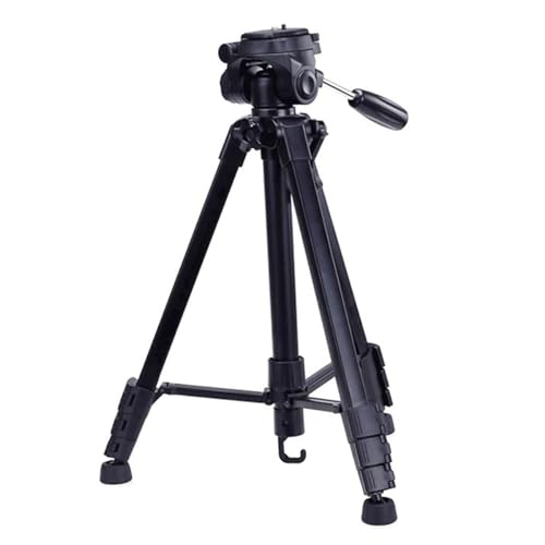 Trípode al aire libre de aluminio de 57" para eliminar vibraciones en telescopio y monocular
