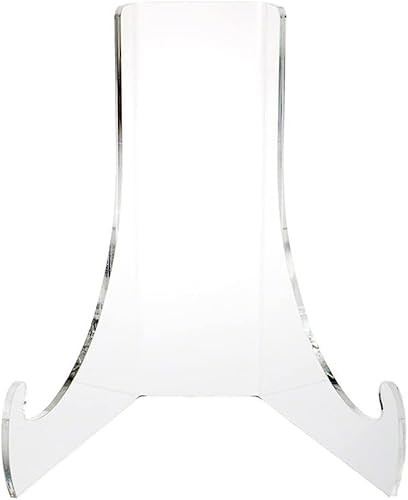 1 soporte de placa acrílica con ángulo de 60 grados, caballete acrílico para libros, soporte de placa acrílica, soporte de mesa, caballete para