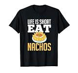 Receta divertida de comida mexicana de Nachos Snacks Camiseta