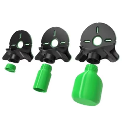 Lonrtesw Colector de Polvo Portátil de 6 Piezas para Taladro, Extraíble, de Alta Succión, para Herramientas Domésticas, Aspirador de Brocas de Plástico.