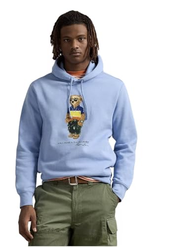 POLO RALPH LAUREN mens polo bear fleece hoodie...