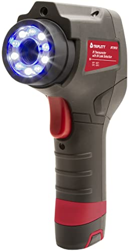 Image of Triplett IRTUV50 Non-Contact IR Thermometer with UV Leak Detection, -4 to 752F (-20 to 400C)