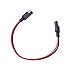 Wadoy 2 Pin Quick Disconnect Wire Harness SAE Connector 14 Gauge Heavy Duty Hight Capacity Battery Cable 10'' Leads(5 Pack)