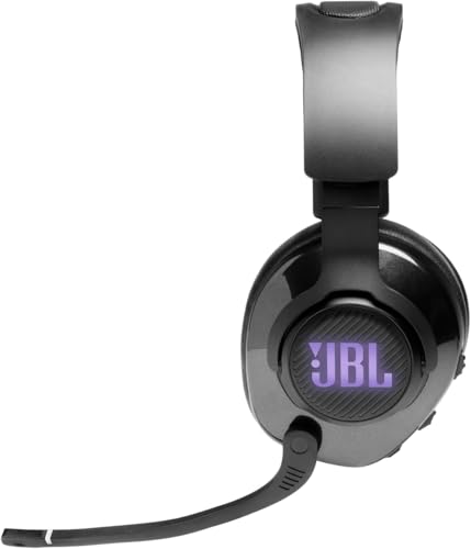 JBL Quantum 400 - Wired over-ear gaming headset with game-chat balance dial, JBL QuantumSURROUND and DTS, Voice focus directional flip-up mic and memory foam ear cushions (Black) - image 7