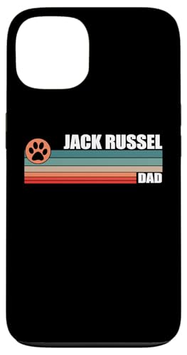 Carcasa para iPhone 13 Jack Russel Dad Vintage Retro Sunset Summer 80s Dueño de perro