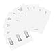 30 Stück NFC Aufkleber NFC Chip Sticker Wiederbeschreibbar Leeres Weiß 213 Tag 137 Byte Speicher, für Alle NFC-fähigen Handys und Geräte