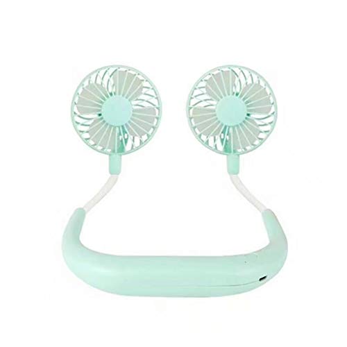ventilatore portatile USB collo Mini ventola ventilatori da tavolo a batteria ventaglio ventole scrivania Piccolo Ventolacon 3 velocitàFan 360 °
