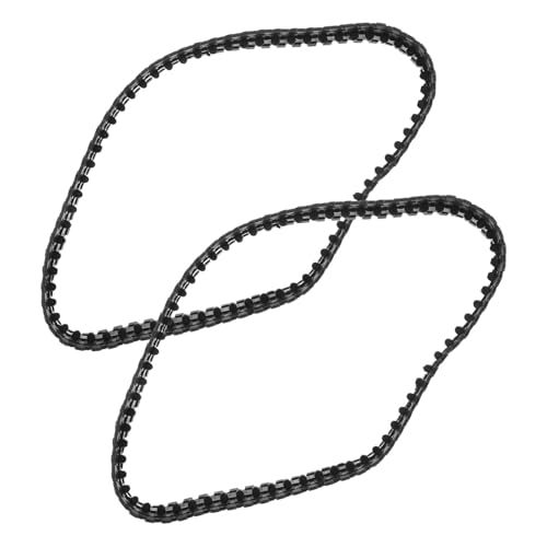 BRIGHTFUFU Replacement DIY Tank Tracks 66cm Circumference 2.5cm Wide for Tank Crawler