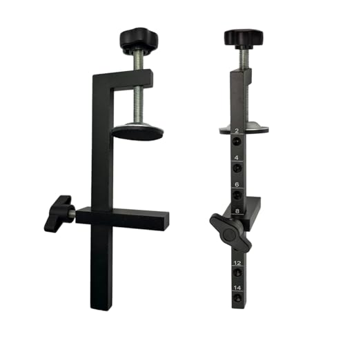 7-Hole Positioning Desk C Clamp Extra wide range of 0-5.6 Inch, S...