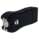 Streetwise Lifeguard Auto-Stun Personal Protection Device with New Auto Stun Technology – Compact Rechargeable Stun Gun with LED Flashlight, Safety Switch, Disable Pin & Metal Belt Clip (Black)