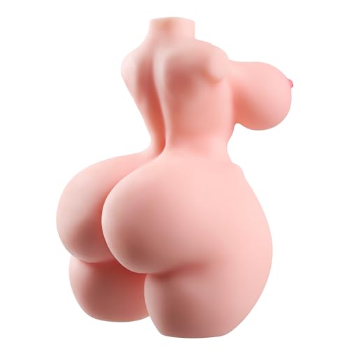 2.7lbs Sex Doll Small Male Masturbator Male Stroker Ass Toy Mini Pocket Pussy Small Sex Doll Torso with 2 Holes Sex Toys for Men