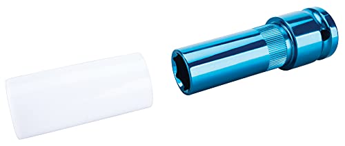 Image of Performance Tool W32923 Performance Tool 1 /2-Inch Impact Drive 17mm Thin Wall Socket , Blue