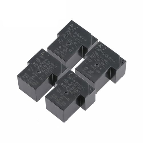Relé CMP7-S-DC12V-C T-90 30A de 5 pines para control electrónico de alta potencia
