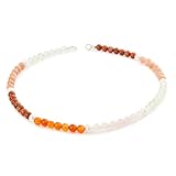trollbeads collana fantasia intercambiabile Molti colori disponibili Trollbeads Collana con pietre preziose, 42, Gemma, Perla