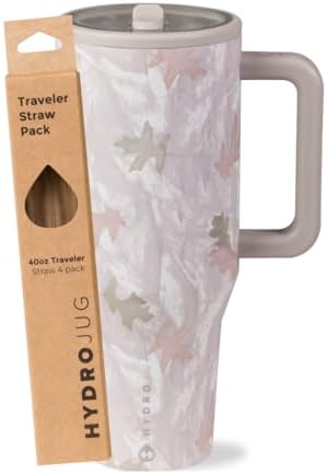 HydroJug Camo 40oz Traveler + Replacement Straws