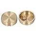 MUNEFE Brass Ashtrays for Cigarettes, Vintage Style Ashtray, Brass Craft Ashtray for Home Office Bar Cafe Hotel