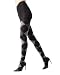 Memoi Campbell Argyle Sweater Tights | Women's Hosiery - Pantyhose Dark Grey Heather MF5 114 Small/Medium