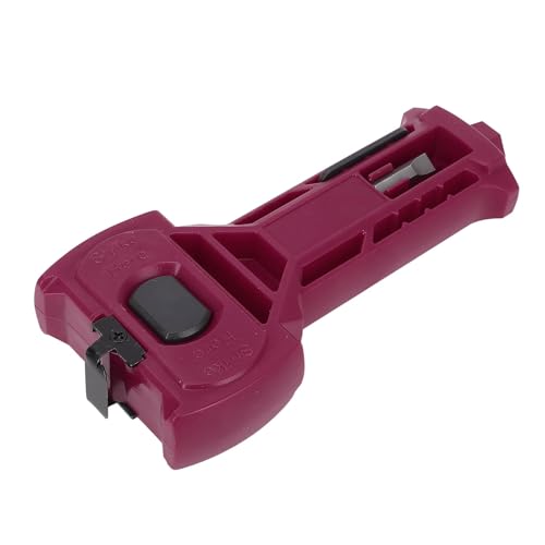 Badafaci Door Latch Mortise Tool, Versatile Installation Kit with Square and Round Blades for 1-3/8 or 1-3/4 Inch Thick Doors