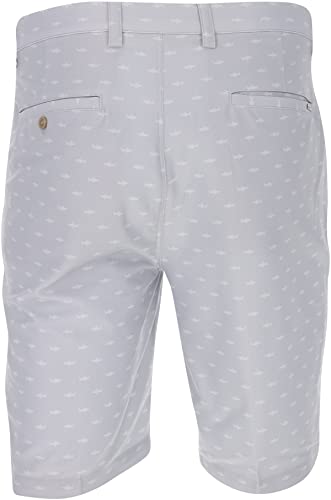 Gn Collection Men's Ml75 Microlux Hybrid Print 10In Golf Shorts2