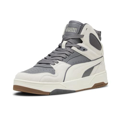 Image of PUMA Mens Rebound Break Mid Lace Up Sneakers Shoes Casual